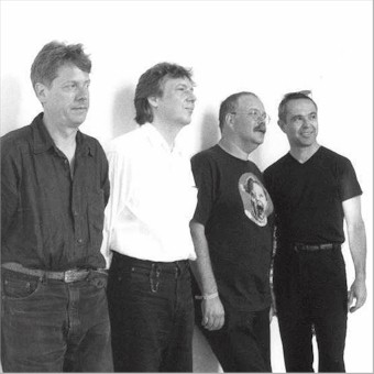 Gruppenfoto: Martin Blume, Johannes Bauer, Luc Houtkamp, Dieter Manderscheid