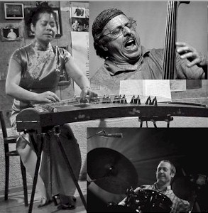 portrait: Xu Fengxia, Joe Fonda, Michael Vatcher